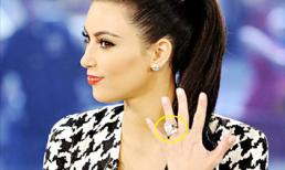 "Soi" nhẫn cưới kim cương "khủng" của sao