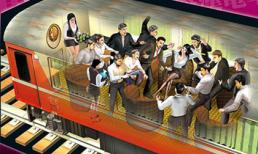 Bắt tiệc sex "1 phụ nữ, 18 đàn ông" trên tàu hỏa