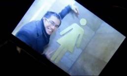 Ngộ nghĩnh ý tưởng chúc mừng 8/3 trong WC nữ