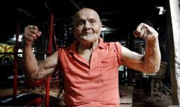 Cụ ông 100 tuổi có thân hình của một lực sĩ