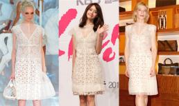 Yoona (SNSD) đụng hàng váy Louis Vuitton với sao Hollywood