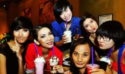 Xuân Lan cafe 'tíu tít' cùng các "học trò" Next Top