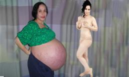 Bà bầu sinh 8 đã eo đến kinh ngạc