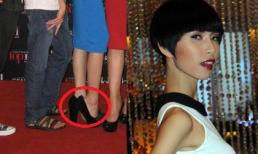 "Kate Moss Việt Nam" đi giầy 'nhầm size'