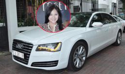 Diễm Châu khoe xế bạc tỷ