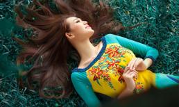 Khánh My đẹp rạng ngời trong tà áo dài Thuận Việt