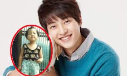 Sốt sình sịch với ảnh đáng yêu của Song Joong Ki thuở nhỏ