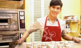 "Hotboy nổi loạn" Hồ Vĩnh Khoa trổ tài làm bánh
