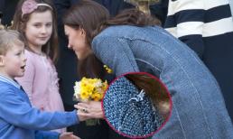 Công nương Anh diện váy như bao tải bục cả chỉ