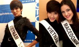 Hình ảnh 'nóng hổi' của Hoàng Thuỳ tại 'Top Model of the World'