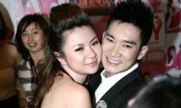 Quang Hà "ôm ấp" bạn gái giữa chốn đông người