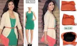 Bóc giá trang phục hàng hiệu của Ngọc Hân