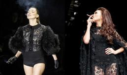 Thanh Hằng "đạo" ý tưởng hút thuốc lá trên sân khấu?