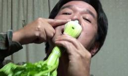 Dùng rau quả "tấu nhạc" bằng… mũi