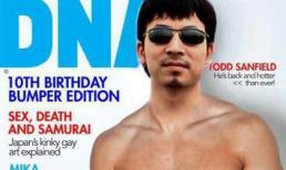 Mr Xoay khoe bụng 6 múi trên tạp chí nước ngoài?