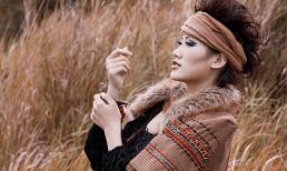 Thanh Hoa “Việt Nam Next Top Model” lạ lẫm với phong cách hippy