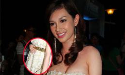 Hot girl Quỳnh Chi lộ bụng bầu 4 tháng