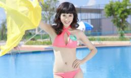 Thí sinh Hoa khôi đồng bằng khoe dáng trong bikini