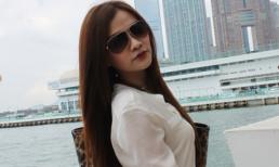 Thu Thủy tận hưởng kì nghỉ ở Hồng Kông