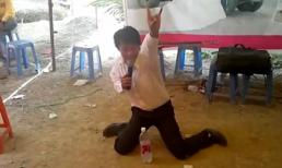 Clip chú rể múa 'túy quyền' trong đám cưới