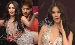 Clip 'Nữ hoàng nội y' Ngọc Trinh "khoe giọng" gây sốt