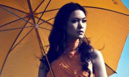 Thùy Dung đẹp rực rỡ trên sân golf