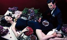 Sao phim 19+ “mời gọi” trên bàn ăn