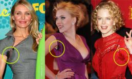 Ngững ngôi sao "mất điểm" vì 'vùng cánh' ướt đẫm