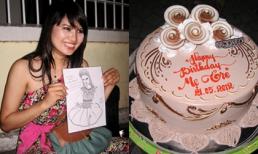 "Gái quê" Lê Thị Phương nhận quà sinh nhật "độc" từ fan