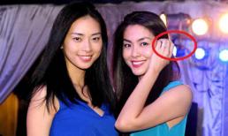 Tăng Thanh Hà lại "diện" nhẫn đính hôn đi dự tiệc?