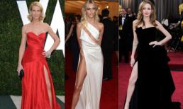 Sao 'đụng cả dáng xoạc chân' khi mặc váy xẻ cao