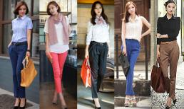 "Đổi gió" chốn công sở với quần lửng trẻ trung