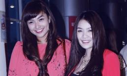 Hồng Quế, Quế Vân tươi rói đi xem phim sau scandal đánh người