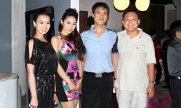 Chồng Lã Thanh Huyền lần đầu lộ diện sau đám cưới