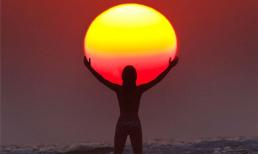 Những bức ảnh độc chụp cùng mặt trời 