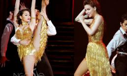 Minh Hằng "đạo" trang phục của Hồ Ngọc Hà trên sân khấu BNHV