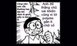 Clip hài hước Doremon chế 'Hai thế giới'