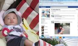 Con trai Thụy Anh - Ngô Kiến Huy bất ngờ có Facebook