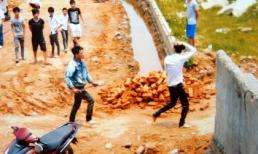 Hình ảnh chém người như phim hành động