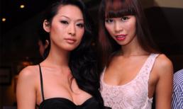 Hà Anh, Quỳnh Thy cùng khoe vòng 1 gợi cảm