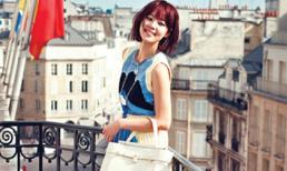 Han Ji Hye đẹp cổ điển tại Paris