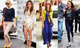 Sao Hollywood tiết kiệm với giầy siêu rẻ