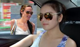 Lý Nhã Kỳ đụng hàng kính 100 triệu với Angelina Joilie