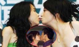 Triệu Vy và những khoảnh khắc hôn... "lưỡng tính"