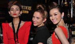 Hoàng Yến, Khánh My trở thành tâm điểm bữa tiệc