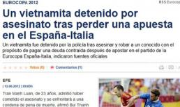 Báo TBN đưa tin vụ "giết người do thua độ" ở Việt Nam