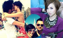 Dân cư mạng "náo loạn" với ảnh Đinh Ngọc Diệp hôn trai lạ say đắm