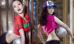 Mỹ nhân Hoa ngữ "nóng bỏng" cổ vũ Euro 2012