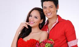 Diễm Hương và Lê Khôi Nguyên rực rỡ cùng sắc đỏ