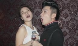 Mỹ Dzung quần ngắn, mặt mộc "phê" cùng Quang Hà